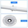 CCTV Security Camera Mount Bracket, Aluminum Alloy Lengthen Thickened Telescopic Adjustable 23.6-47.2inch Universal Camera Ceiling Mounting Bracket for High Speed Dome PTZ Camera view 4