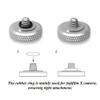 Camera Concave Shutter Release Button Rubber Ring for Fujifilm for Leica for Nikon for Sony view 2