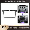 9 inch Car Radio Stereo Frame Fascia Panel Trim for Mazda CX-7 CX7 2008-2015 view 2