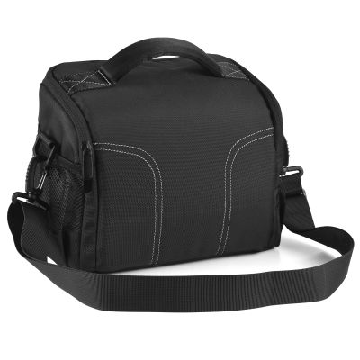 Andoer Padded Camera Bag Travel Camera Shoulder Bag Water-Resistant Shock-Proof Camera Case Messenger Bag for DSLR/SLR/Mirrorless Camera Case with Removable Dividers