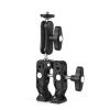 Andoer Multi-Functional Super Clamp Aluminum Alloy with Dual 360 Rotatable Ballhead 1/4 Inch Screw Connection 1/4 Inch & 3/8 Inch Threads 1.5kg Load Bearing view 4