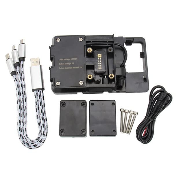 Fits For R1150RT R 1150 RT GPS Navigation Bracket Phone Stand Holder Stay Mount USB R850RT Motorcycle Accessories Battery Charger (PART B)
