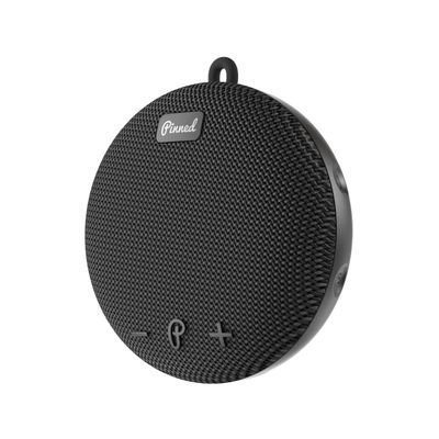 Pinned 2.0 Dart Magnetic Speaker - USB-C Rechargeable, 10+ Hour Battery, IPX7 Waterproof, Bluetooth 5.0 with Carabiner - Bluetooth Speakers - Golf Gifts for Men - Magnetic Golf Cart Speakers - Black
