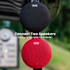 Pinned 2.0 Dart Magnetic Speaker - USB-C Rechargeable, 10+ Hour Battery, IPX7 Waterproof, Bluetooth 5.0 with Carabiner - Bluetooth Speakers - Golf Gifts for Men - Magnetic Golf Cart Speakers - Black view 2