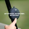 Pinned 2.0 Dart Magnetic Speaker - USB-C Rechargeable, 10+ Hour Battery, IPX7 Waterproof, Bluetooth 5.0 with Carabiner - Bluetooth Speakers - Golf Gifts for Men - Magnetic Golf Cart Speakers - Black view 3