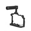 Andoer Camera Cage + Top Handle Kit Aluminum Alloy Video Cage with Cold Shoe Mount Replacement Numerous 1/4 Inch Threads for Canon R7 Camera view 2