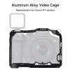 Andoer Camera Cage, Aluminum Alloy Video Cage with Cold Shoe Mount, Numerous 1/4 Inch Thread Replacement for Canon R7 Camera view 2