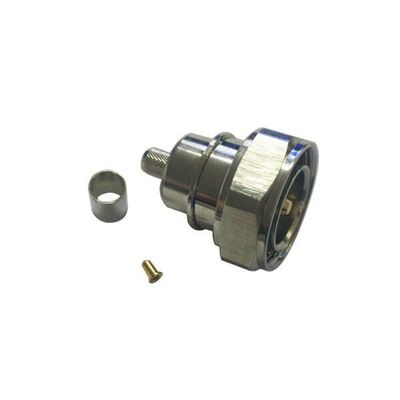 GXMRHWY 7/16 DIN Male Connector Straight Coax Crimp Type for RG142 Cable