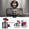 Andoer Mini Ball Head 360 Rotating Ballhead Tripod Mount Aluminum Alloy with Magnetic Base Phone Holder Replacement for Smartphone view 4