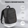 Andoer Small Camera Backpack Outdoor Camera Bag Water-resistant Shock-proof Camera Case Replacement for DSLR/SLR/Mirrorless Cameras view 4