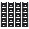 120pcs Gold Cord Anchor Wire Holder Cable Tie Mount Base Saddle Tie Mounts for Easy Cable Management view 1