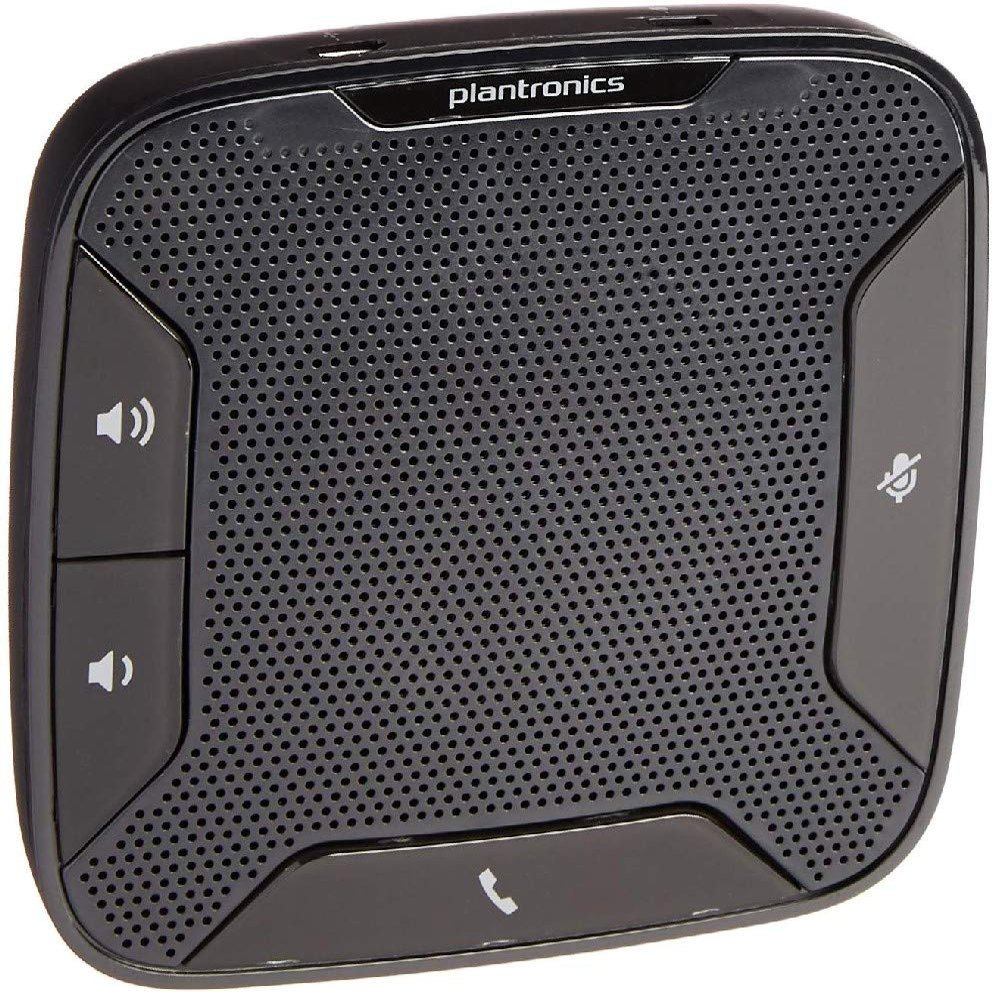 Plantronics Calisto 610 Portable USB Speakerphone  Model 201859-01, Black, Compatible with PC/Mac (Renewed)
