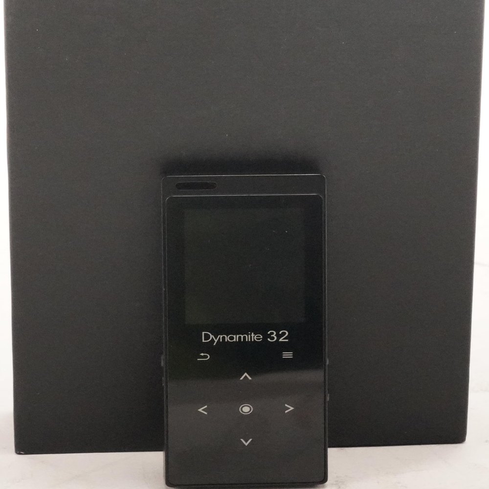 Samvix Dynamite 32GB Kosher MP3 Player with Bluetooth, Touchscreen, and Voice Recorder (Black)