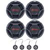 2 Pairs (Qty 4) of JVC CSDR1700C DRVN DR Series 6.75" 360 Watts Max Power 2-Way Car Audio Vehicle Component Speakers view 1
