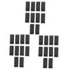 Mobestech 30pcs Self-Adhesive Cord Clips Wire Holders for Cords Desktop Cable Organizer view 1