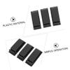Mobestech 30pcs Self-Adhesive Cord Clips Wire Holders for Cords Desktop Cable Organizer view 4