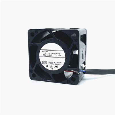 12V 0.75A 1611RL-04W-B86 4028 40MM 4CM 40x40x28 mm for 1U 2U Server Fan Big Power Cooling Fan 4pin