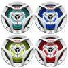 2 Pairs (QTY 4) of JVC CS-DR620MWL 6.5" 260 Watts Peak Power Marine Motorsports 2-Way White Audio Speakers with MultiColor LED Illumination view 1