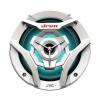 2 Pairs (QTY 4) of JVC CS-DR620MWL 6.5" 260 Watts Peak Power Marine Motorsports 2-Way White Audio Speakers with MultiColor LED Illumination view 3
