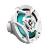 2 Pairs (QTY 4) of JVC CS-DR620MWL 6.5" 260 Watts Peak Power Marine Motorsports 2-Way White Audio Speakers with MultiColor LED Illumination view 4