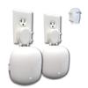 The Nest WiFi Pro Genie Wall Mount Outlet Holder Stand (2-Pack) | Lowest Profile | Open Access | No Messy Screws or Tape | Reinforced Support | Horizontal and Vertical Outlets view 1
