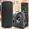 Gravity GWS560P 6.5'' Wireless BT Indoor/Outdoor/Patio Speakers - Pro-Active, Wall Mountable, 150W MAX / 75W RMS w/ 2-Way Full Range Stereo, Built-in Digital Sound Amplifier, Pair, Black Color view 2