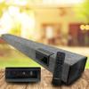 Gravity GSB500 Sound Bar for TV - Wireless 35 Inch Soundbar Speaker w/Built-in Subwoofer, Stereo Surround Sound, DSP, HDMI Bluetooth 5.0 Optical AUX USB Connectivity, Remote Control - Light Gray view 1