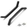 KGUDYS Cabinet Handles 128mm,192mm,Kitchen Cabinet Handles,Black Drawer pulls,Bow Door Handles,Aluminium Alloy Handles,for Bedroom/Furniture Doors/Drawers,10 pcs,320mm view 1