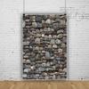 10x15ft Stone Castle Wall Photography Backdrop,Vintage Nostalgia Irregular Stone Grunge Photography Background Children Adults Portraits Shoot Amateur Video Conferencing Prop Theater Background view 1