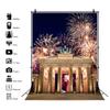 10x15ft New Year Fireworks Party Backdrop, 2023 Happy New Year Fireworks Backdrop Shining Bokeh Fireworks Family Party Supplies Holiday Festival Decorations Celebration Photography Background view 2