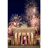 10x15ft New Year Fireworks Party Backdrop, 2023 Happy New Year Fireworks Backdrop Shining Bokeh Fireworks Family Party Supplies Holiday Festival Decorations Celebration Photography Background view 3