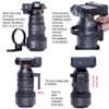 iShoot Metal Lens Collar Tripod Mount Ring Compatible with Tamron 150-500mm f/5-6.7 Di III VC VXD A057, Lens Support Holder Bracket Bottom is Arca-Swiss Fit Quick Release Plate Dovetail Groove view 4