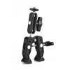 Andoer Multi-Functional Super Clamp Aluminum Alloy with Dual 360 Rotatable Ballhead 1/4 Inch Screw Connection 1/4 Inch & 3/8 Inch Threads 1.5kg Load Bearing view 3