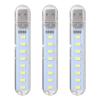 OSALADI Mini USB Lamp Car Keychain Portable Night Light Plug in LED Light 3 Pcs Portable USB Night Decorative Lamp Mini for Car Bedroom (White) view 1