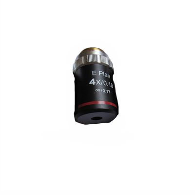 RADHAX Microscope Kit 4X 10X 40X 100X 1PCS Biological Microscope Objective Lens Microscope Lens Adapters (Size : 4X)