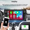 2din Car Radio 7" Touch Screen Bluetooth Multimedia player Carplay Android 9.0 built in GPS WIFI AM/FM/USB/Mirror Link with 4LED Camera compatible for Ford/Focus/S-Max view 3