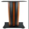 Rockville Pair SS36C 36" Classic Wood-Grain Speaker Stands, Solid MDF, 100 lb Capacity, Dual Top Plates, Isolation Pads, Brass and Rubber Spikes, Cable Management for Home Audio and Studio view 2