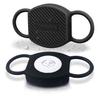 Dog Collar Airtag Holder(2 Pack), Waterproof Companion of Air Tag Trackers Locator Case, Protective itag Apple GPS Holder Compatible with Cat Collars, Silicone Dog airtag Holder(Black Black) view 1