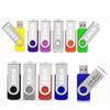 10 Pack USB Flash Drive 4GB Free Custom Personalized Logo, Custom Name USB 2.0 Metal Pendrive, USB Thumb Drive Memory Stick Customize Logo for Company Ads Wedding Gift Photography Vedio (10PCS 4GB) view 1