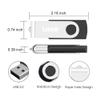 10 Pack USB Flash Drive 4GB Free Custom Personalized Logo, Custom Name USB 2.0 Metal Pendrive, USB Thumb Drive Memory Stick Customize Logo for Company Ads Wedding Gift Photography Vedio (10PCS 4GB) view 2