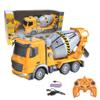 LEXiBOOK, Crosslander pro RC Concrete Mixer, Remote Controlled Truck Mixer, Light Effects, 360 Rotating Tank, Rechargeable, RCP15 view 1