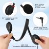 Yunsailing 30 Pack Bulk Over Ear Headphones Set On Ear Headsets Earphones with Adjustable Headband and 3.5mm Plug for Group Learning, Computer Lab, Library, Online Lesson (Black) view 3