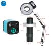 4K 48MP 1080P HDMI USB Industrial Video Microscope Camera 130X Zoom C Mount Lens Cantilever Stand for Digital Image Acquisition view 2