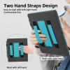 WALNEW Stand Case for Kindle Scribe 10.2 Inch (2024/2022 Released)  Two Hand Straps Premium PU Leather Cover with Auto Sleep/Wake and Pen Holder for Amazon Kindle Scribe Ereader (Mint Green) view 2