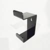2 Pieces Headphone Hanger Headphone Hook Headset Holders Headphone Wall Mount with Screws Headset Acrylic Holder Mount for General Purpose Game Headphones Accessories (Black) view 2