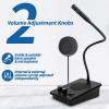Daytech Window Intercom with Outer Speaker, Loud Speaker, Connect Wireless Mic, Intercommunication Talk Through Glass for Hotel, School, Counter, Store, Station 1 Pack view 3