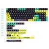 136 Key Cyber Style Cherry Profile Five Side Dye Sub Keycaps PBT Key caps for TKL 61 64 68 75 87 96 104 108 Keychron MX Keyboard view 2