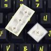 136 Key Cyber Style Cherry Profile Five Side Dye Sub Keycaps PBT Key caps for TKL 61 64 68 75 87 96 104 108 Keychron MX Keyboard view 4