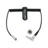 Alvin's Cables BMPCC 4K 6K Power Coiled Cable Weipu 2 Pin Female to Right Angle 2 Pin Male for Blackmagic Pocket Cinema Camera 4K 6K view 1