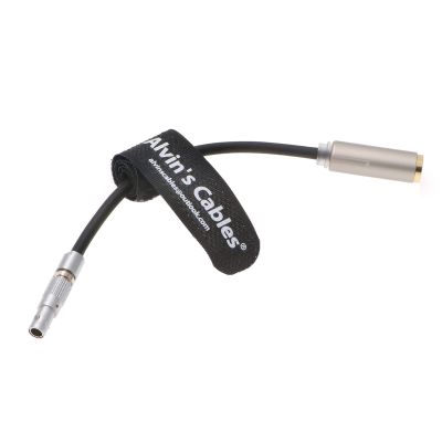 Alvin's Cables Z-CAM E2 Audio Cable 00B 5-Pin Male to 3.5mm TRS Female Stereo for Z CAM E2 S6 F6 F8 M4 15cm|5.9inches